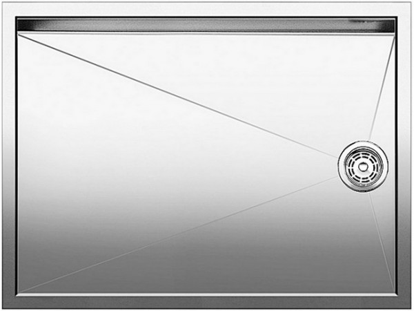 Поддон Blanco Zerox 550-T-IF Сталь с зеркальной полировкой